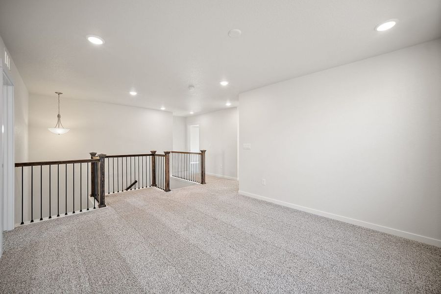 Spacious, unfurnished interior of a new home in Ridge at Lorson Ranch, Colorado Springs (Image 27). Spacious, unfurnished interior of a new home in Ridge at Lorson Ranch, Colorado Springs (Image 27).