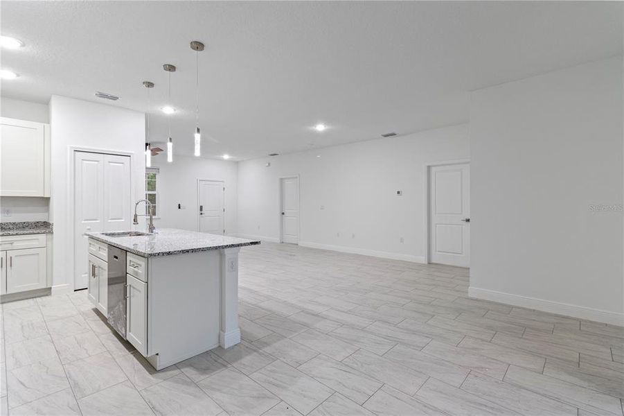 Furnished interior view inside a new home in , Citrus Springs (Image 8).