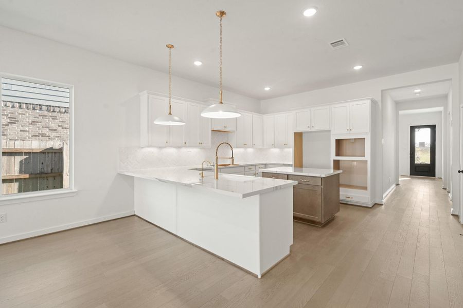 Furnished interior view inside a new home in , Katy (Image 5).