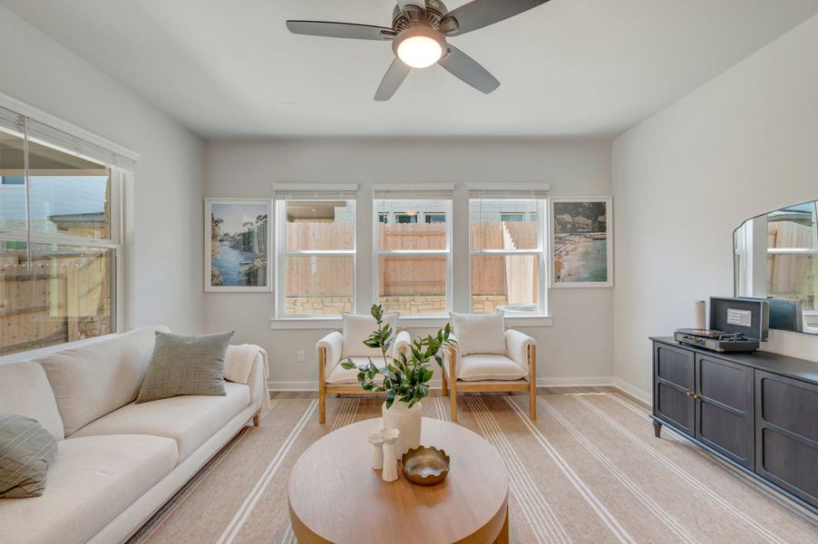 Furnished interior view inside a new home in Park Central, Georgetown (Image 20).