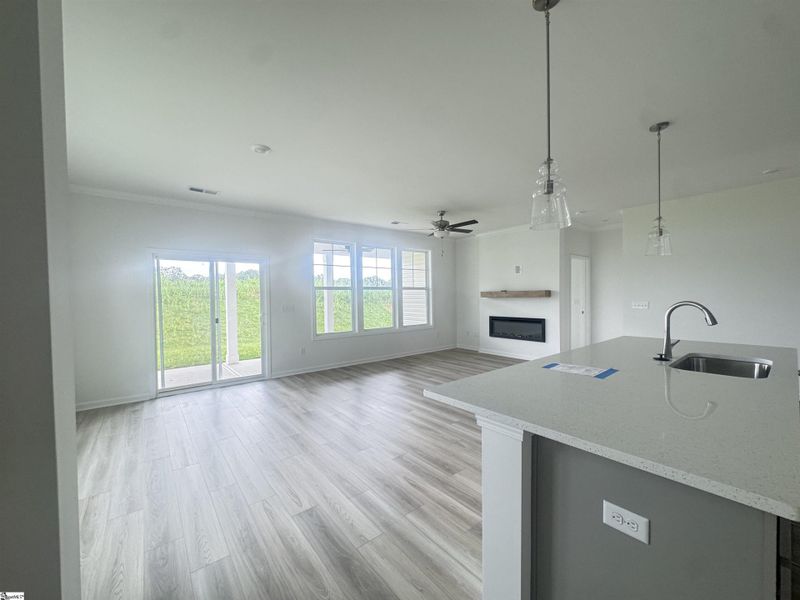 Spacious, unfurnished interior of a new home in Halton Oaks, Spartanburg (Image 11).