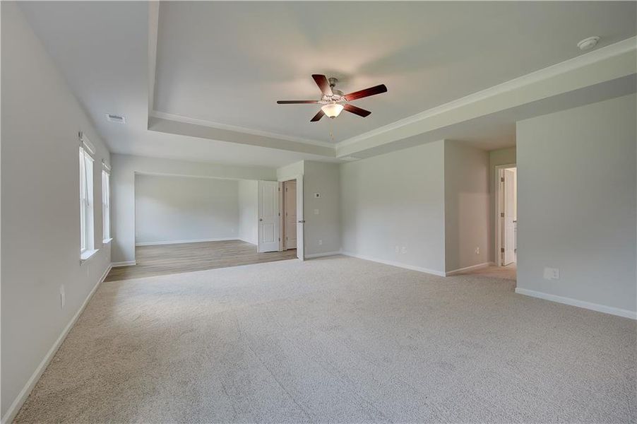 Spacious, unfurnished interior of a new home in Burchwood, Stockbridge (Image 25). Spacious, unfurnished interior of a new home in Burchwood, Stockbridge (Image 25).