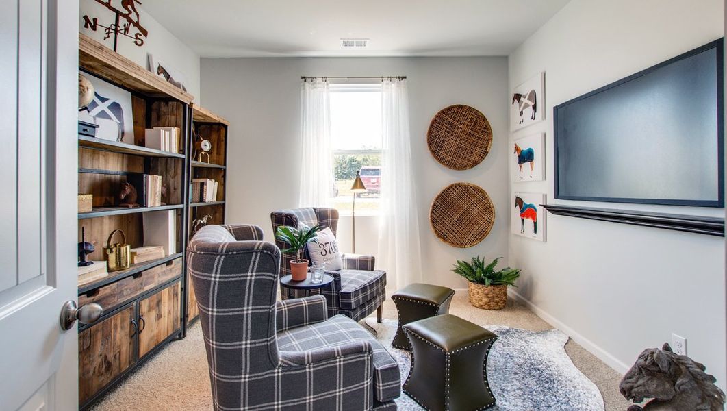 Representative furnished interior of a home built from the Denton by D.R. Horton in Hedge Rose, Somerville (Image 19). Representative furnished interior of a home built from the Denton by D.R. Horton in Hedge Rose, Somerville (Image 19).