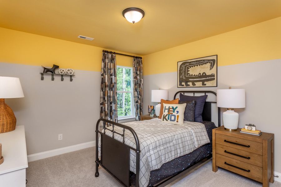 Furnished interior view inside a new home in Running Brook Townes, Durham (Image 17).
