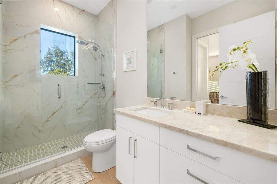 Furnished interior view inside a new home in , Sarasota (Image 65).