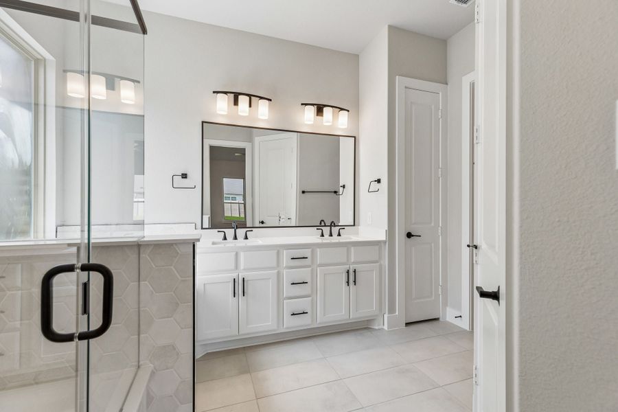 Furnished interior view inside a new home in Painted Tree Lakeside, McKinney (Image 12).