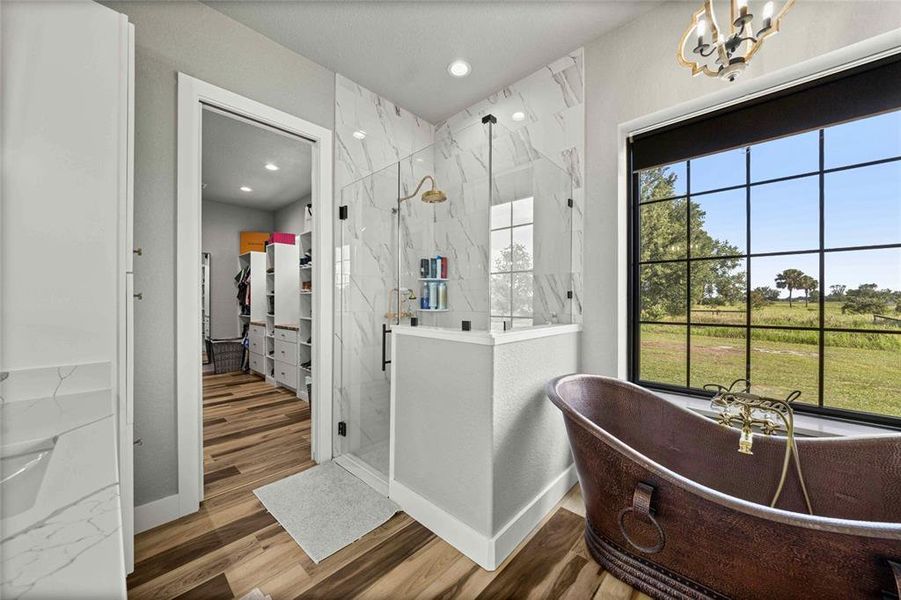 Furnished interior view inside a new home in , Belleview (Image 43).