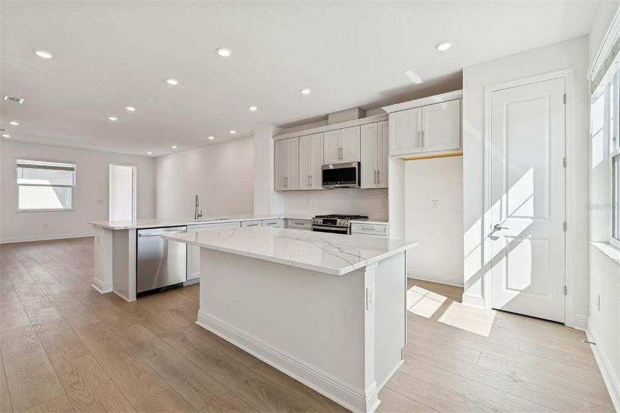 Furnished interior view inside a new home in SeaFlower, Bradenton (Image 11).