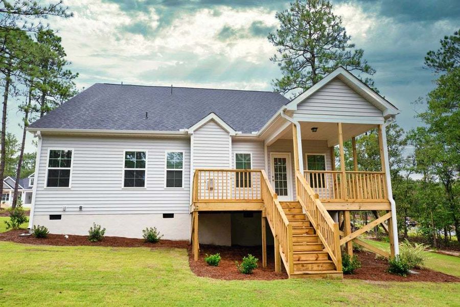 Covered Deck with Patio Option