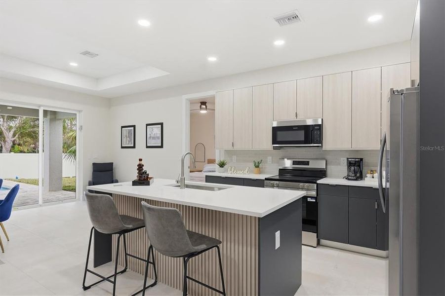 Furnished interior view inside a new home in , North Port (Image 5). Furnished interior view inside a new home in , North Port (Image 5).