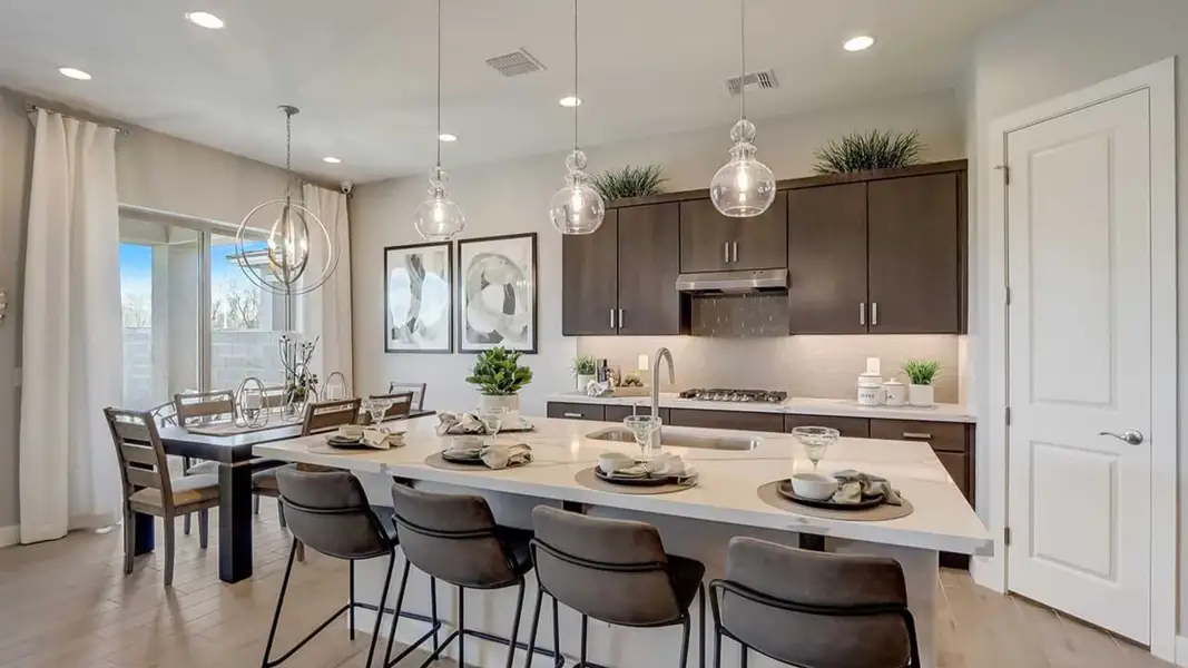 Furnished interior view inside a new home in Sycamore Farms, Surprise (Image 5).