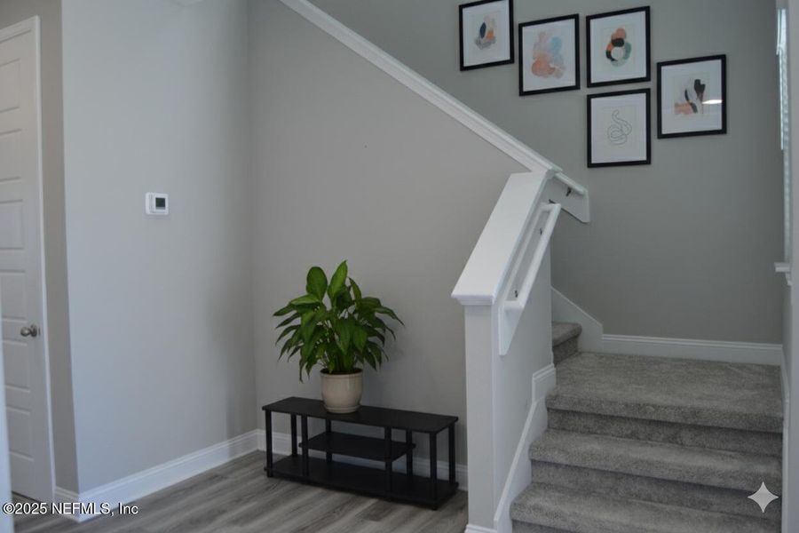 Furnished interior view inside a new home in , Jacksonville (Image 7). Furnished interior view inside a new home in , Jacksonville (Image 7).