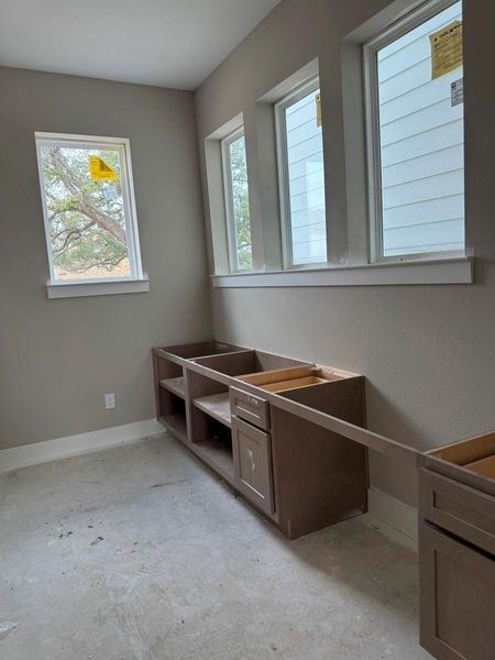 In-progress construction of a new home in Retreat at Oak Park, Houston, TX (Image 3).