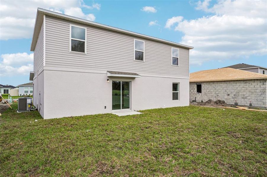 Exterior details and patio area of a home in Sumter Villas, Sumterville (Image 19).