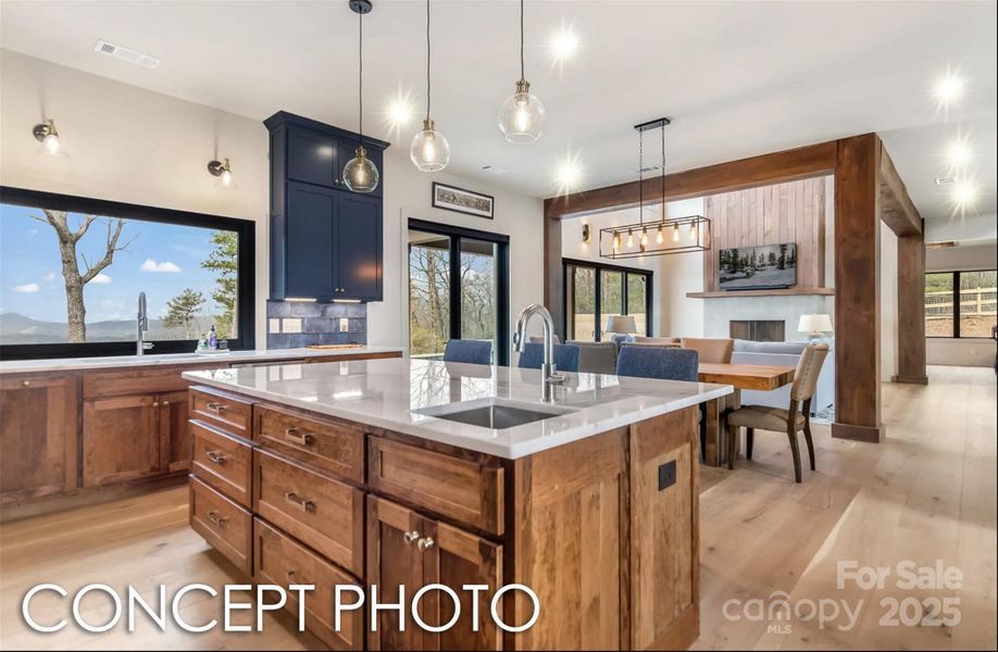 Furnished interior view inside a new home in , Black Mountain (Image 11).