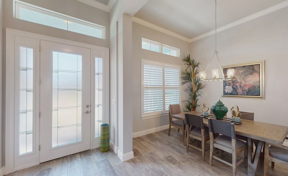 Furnished interior view inside a new home in Verona Oceanside, Ormond Beach (Image 14).
