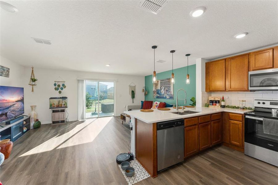 Furnished interior view inside a new home in , St. Cloud (Image 11).