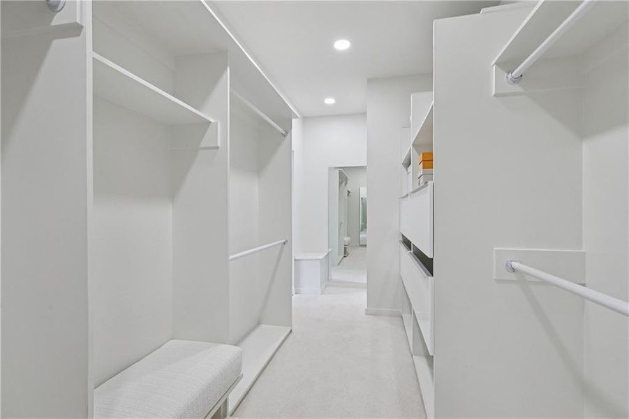 Furnished interior view inside a new home in , Atlanta (Image 42).