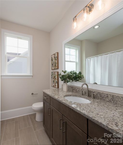 Furnished interior view inside a new home in , Sherrills Ford (Image 16).