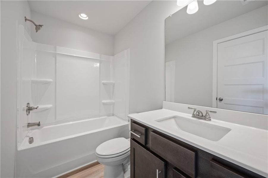 Furnished interior view inside a new home in Garland Meadows, Cartersville (Image 14).