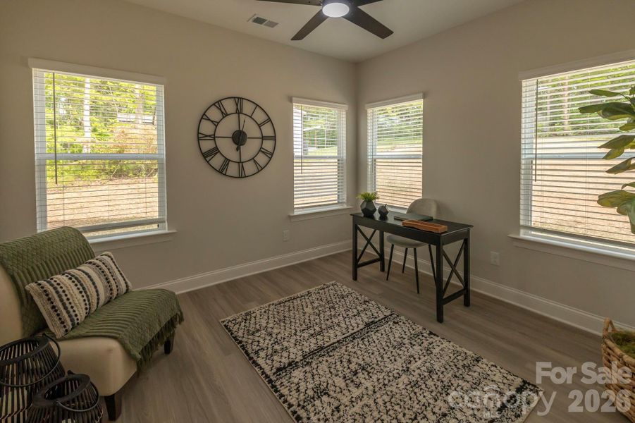 Furnished interior view inside a new home in , Charlotte (Image 30).