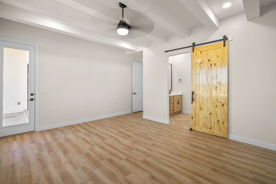 Representative unfurnished interior of a home built from the Escondido by LEH. Homes in Painted Sky, El Paso (Image 70). Representative unfurnished interior of a home built from the Escondido by LEH. Homes in Painted Sky, El Paso (Image 70).