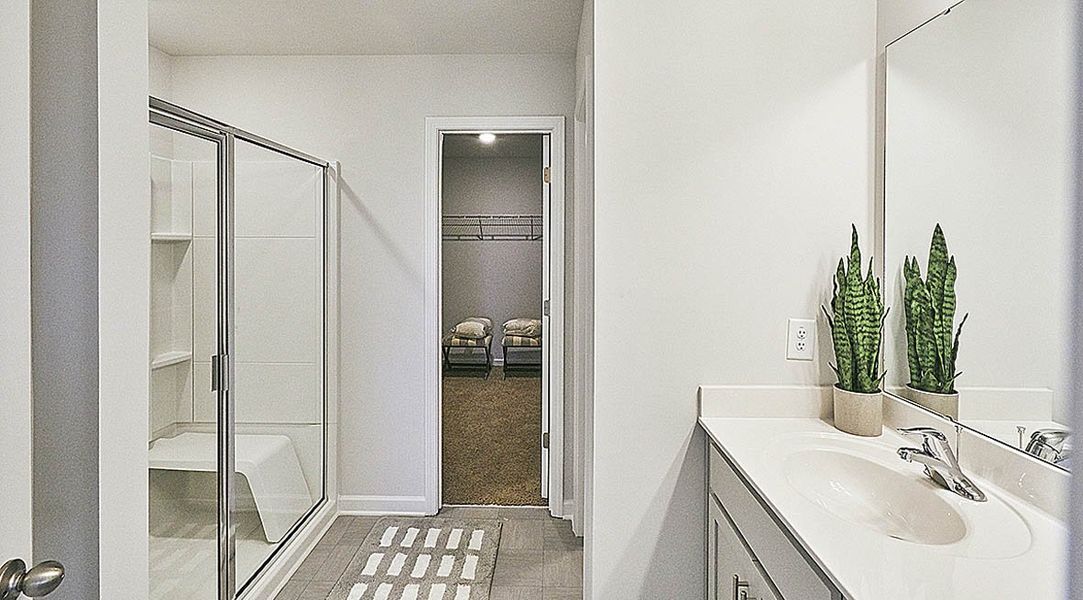Representative furnished interior of a home built from the WILMINGTON by D.R. Horton in Cedar Oaks, Greensboro (Image 25). Representative furnished interior of a home built from the WILMINGTON by D.R. Horton in Cedar Oaks, Greensboro (Image 25).