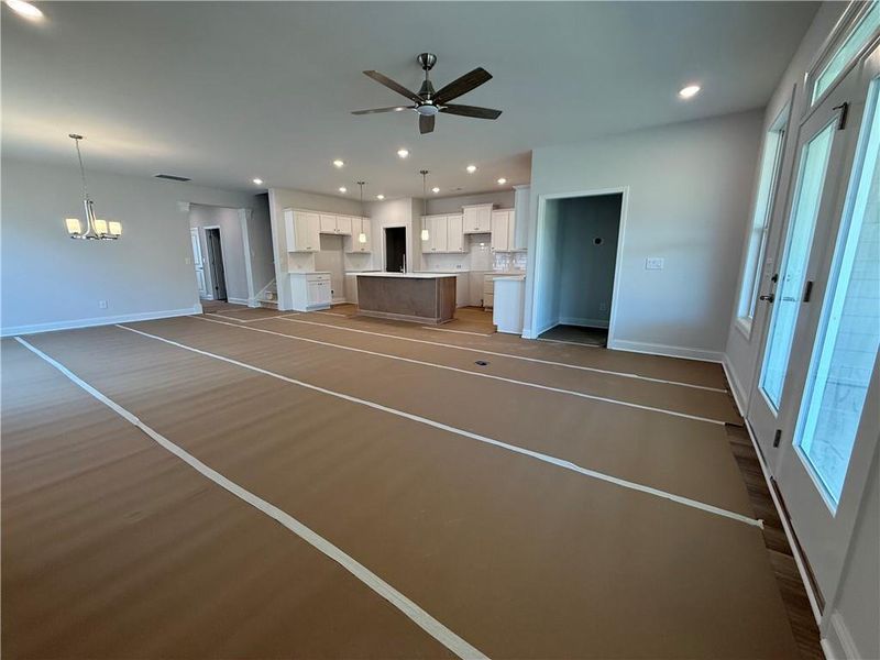 In-progress construction of a new home in Echols Farm, Hiram, GA (Image 38).
