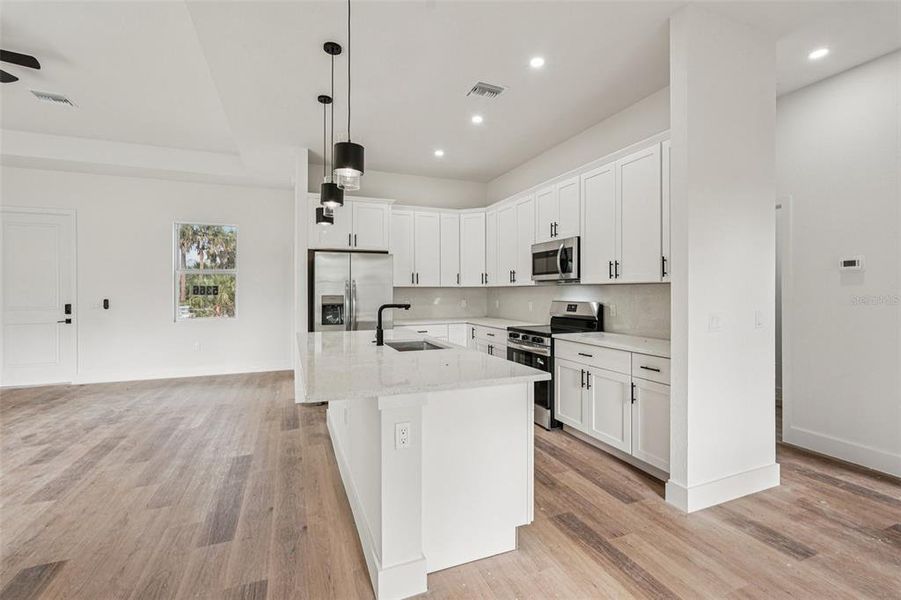 Furnished interior view inside a new home in , North Port (Image 9).