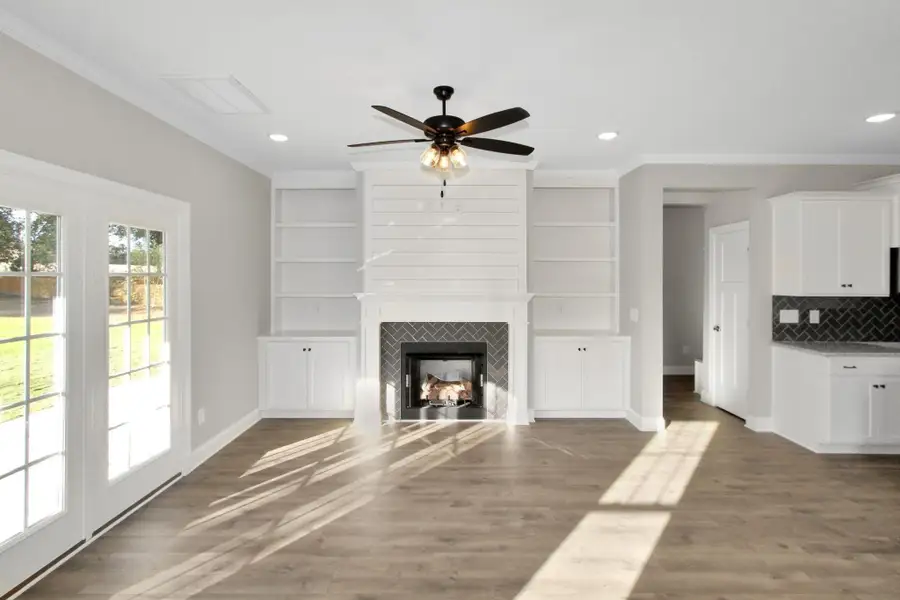 Representative unfurnished interior of a home built from the Furyk by RiverWILD Homes in Riverwood Ranch, Clayton (Image 18).