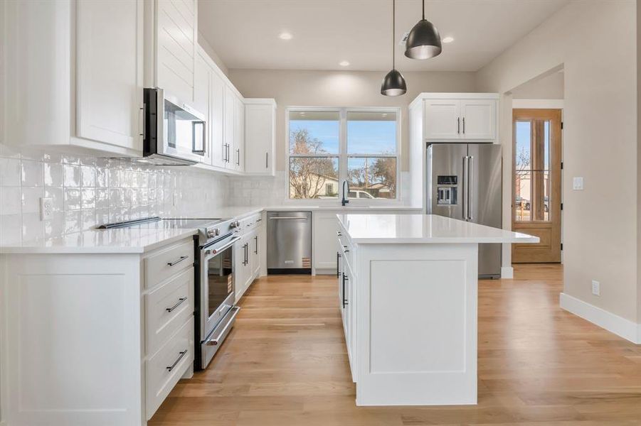Furnished interior view inside a new home in , Justin (Image 6). Furnished interior view inside a new home in , Justin (Image 6).