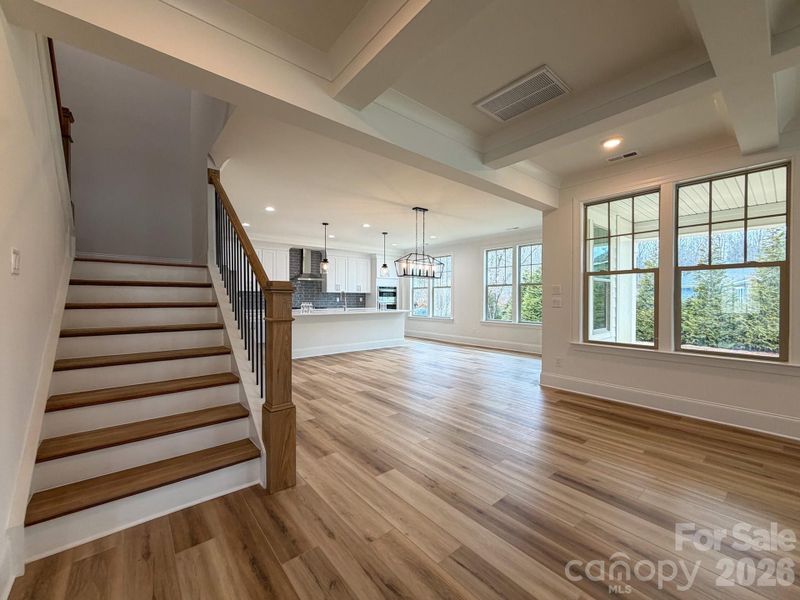 Living Room Entrance facing Kitchen