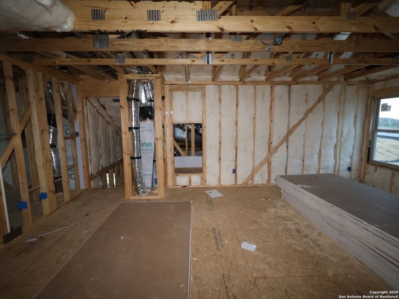 In-progress construction of a new home in Mesquite Ridge, San Antonio, TX (Image 28).