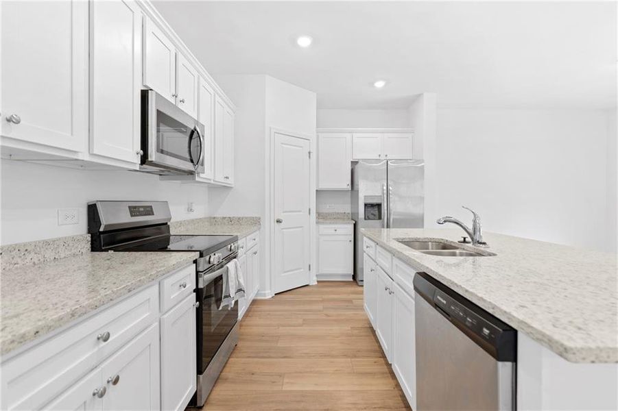 Furnished interior view inside a new home in , Winder (Image 5).