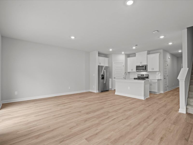 Spacious, unfurnished interior of a new home in Northbrook Village Townes, Taylors (Image 11).