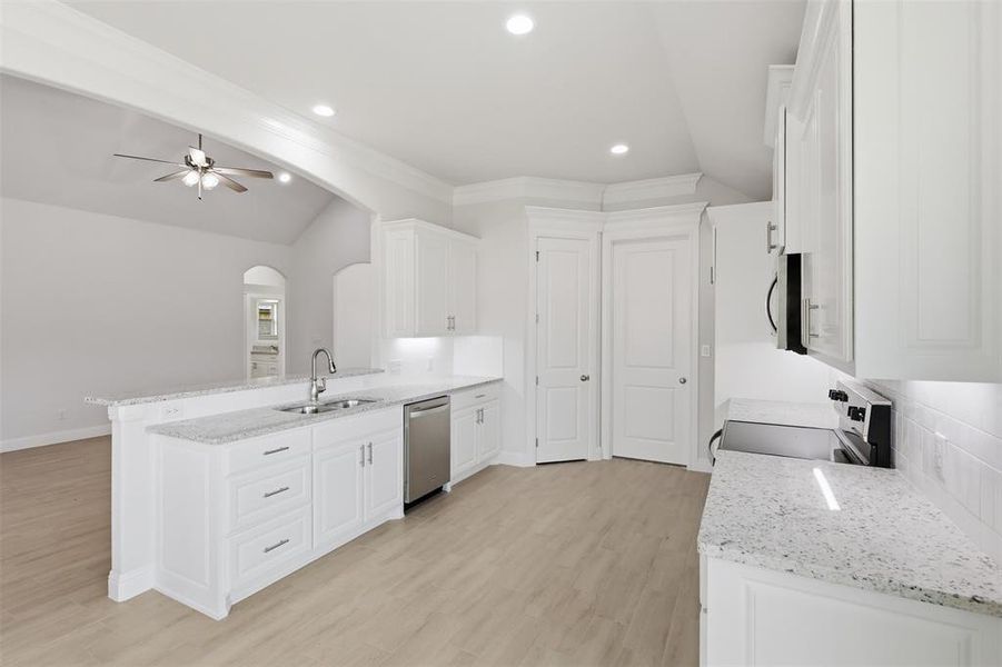 Furnished interior view inside a new home in , Springtown (Image 8).
