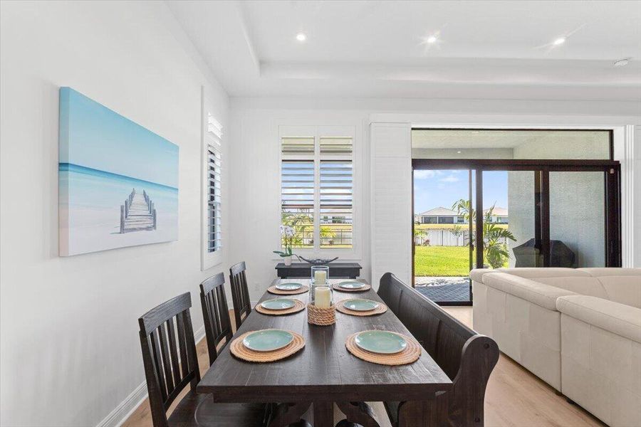 Dining area Dining area