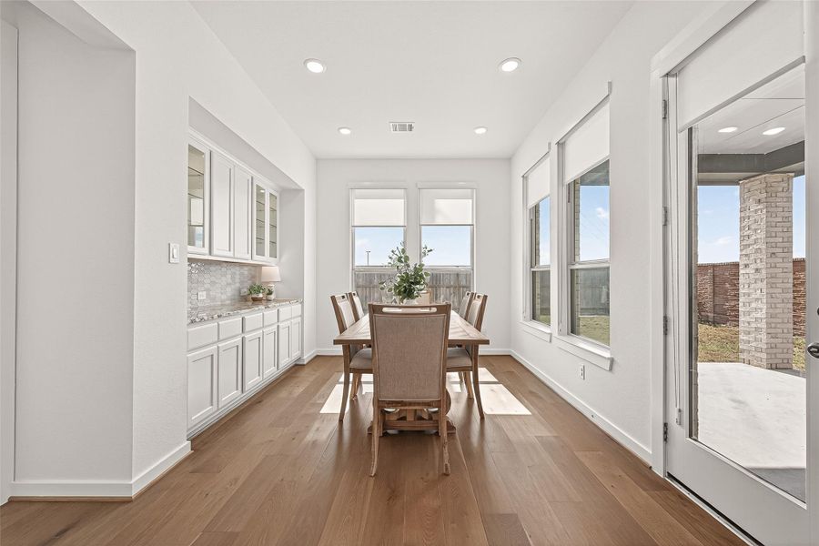 Furnished interior view inside a new home in , Katy (Image 17).