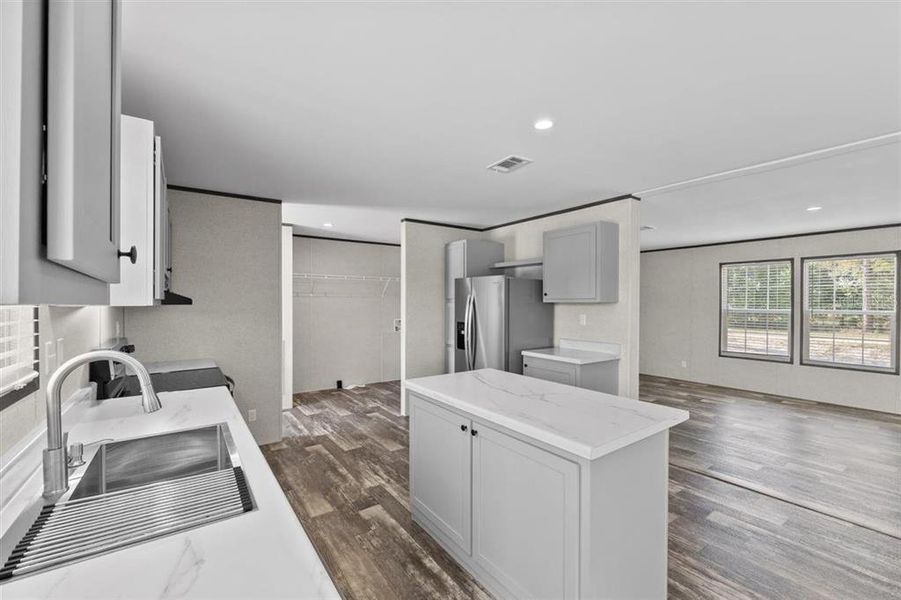 Furnished interior view inside a new home in , Fort McCoy (Image 7).