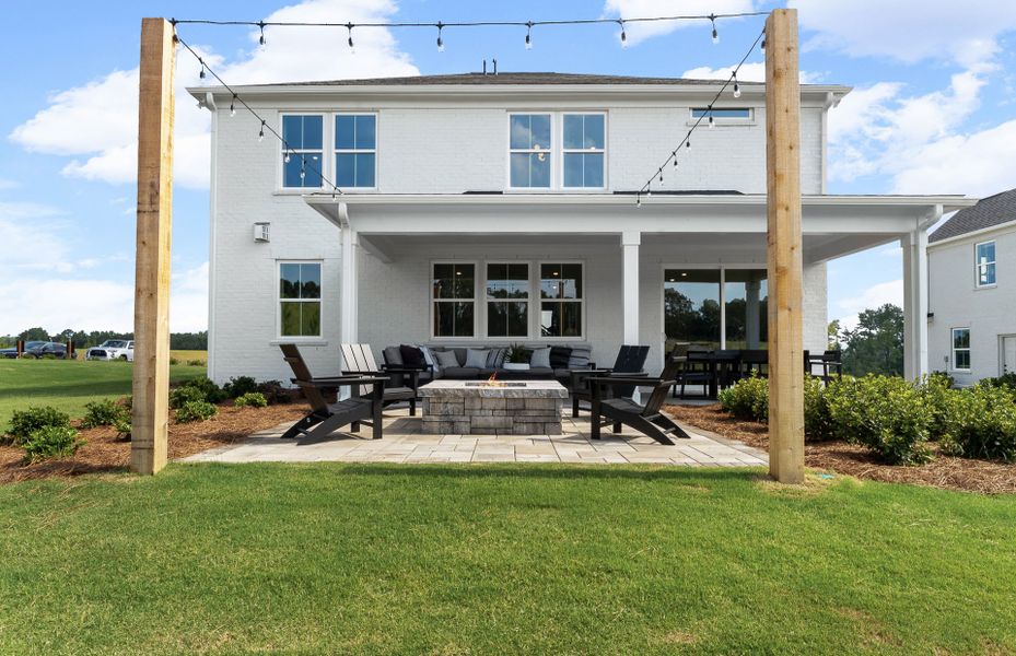 Representative exterior details of a home built from the Vanderlyn by Pulte Homes in Amherst, McDonough (Image 32). Representative exterior details of a home built from the Vanderlyn by Pulte Homes in Amherst, McDonough (Image 32).