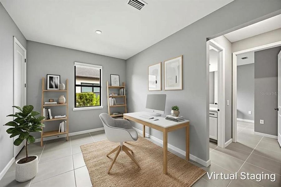 Furnished interior view inside a new home in , Nokomis (Image 9).