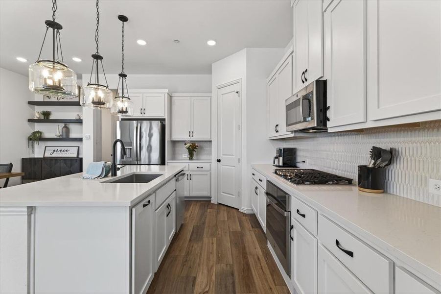 Furnished interior view inside a new home in , Sachse (Image 28).