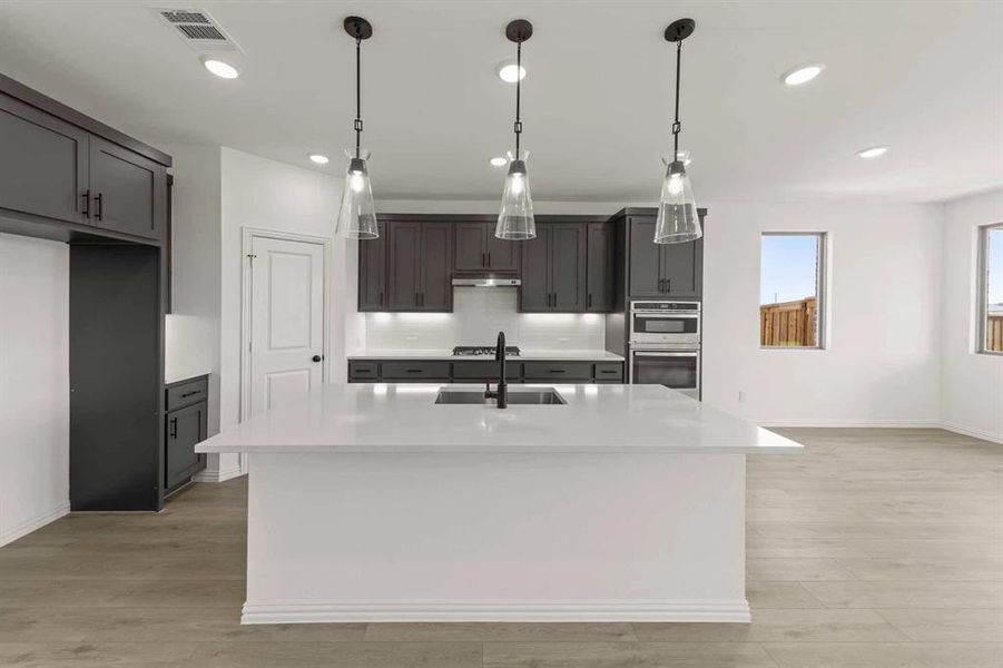 Furnished interior view inside a new home in Brookshire at Legacy Hills, Celina (Image 9).