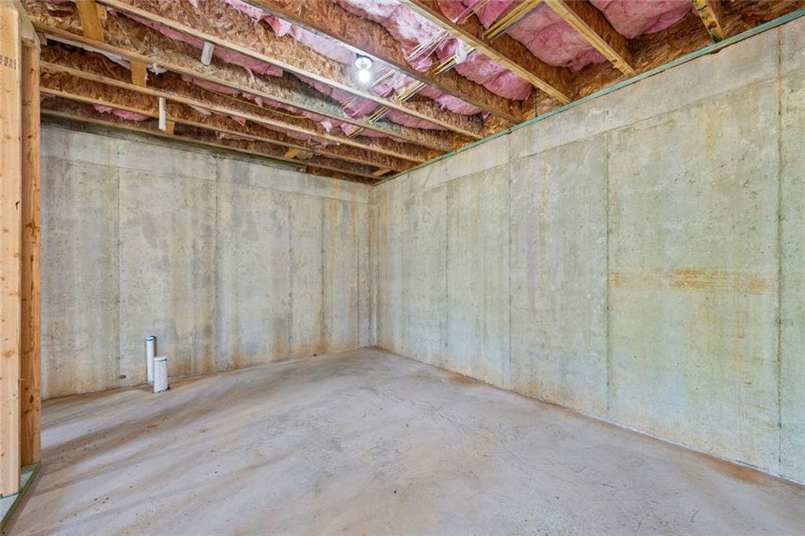 In-progress construction of a new home in , Monroe, GA (Image 82).