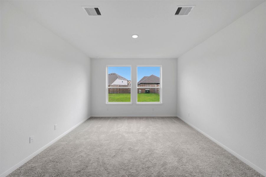Spacious, unfurnished interior of a new home in Jordan Ranch - Terrace Collection, Fulshear (Image 13).