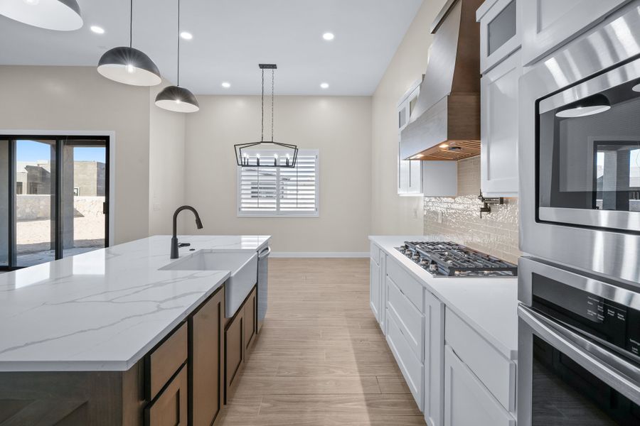 Furnished interior view inside a new home in Emerald Estates, El Paso (Image 8). Furnished interior view inside a new home in Emerald Estates, El Paso (Image 8).
