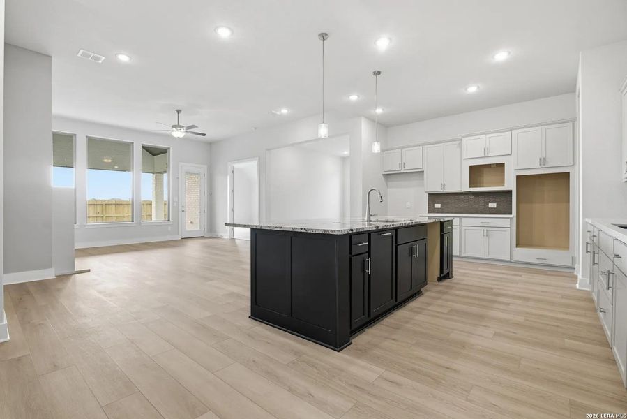 Furnished interior view inside a new home in Haby Hill 60s, San Antonio (Image 15).