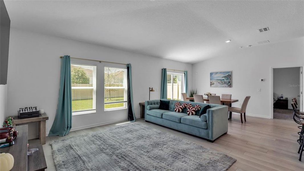 Furnished interior view inside a new home in Ranches at Lake McLeod, Eagle Lake (Image 26).