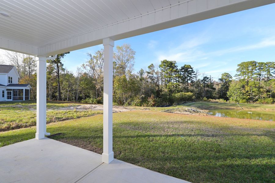 Exterior details and patio area of a home in Jordan Grove, Conway (Image 4).