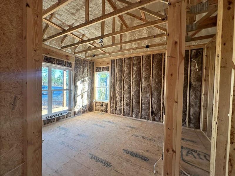 In-progress construction of a new home in , Talking Rock, GA (Image 24).